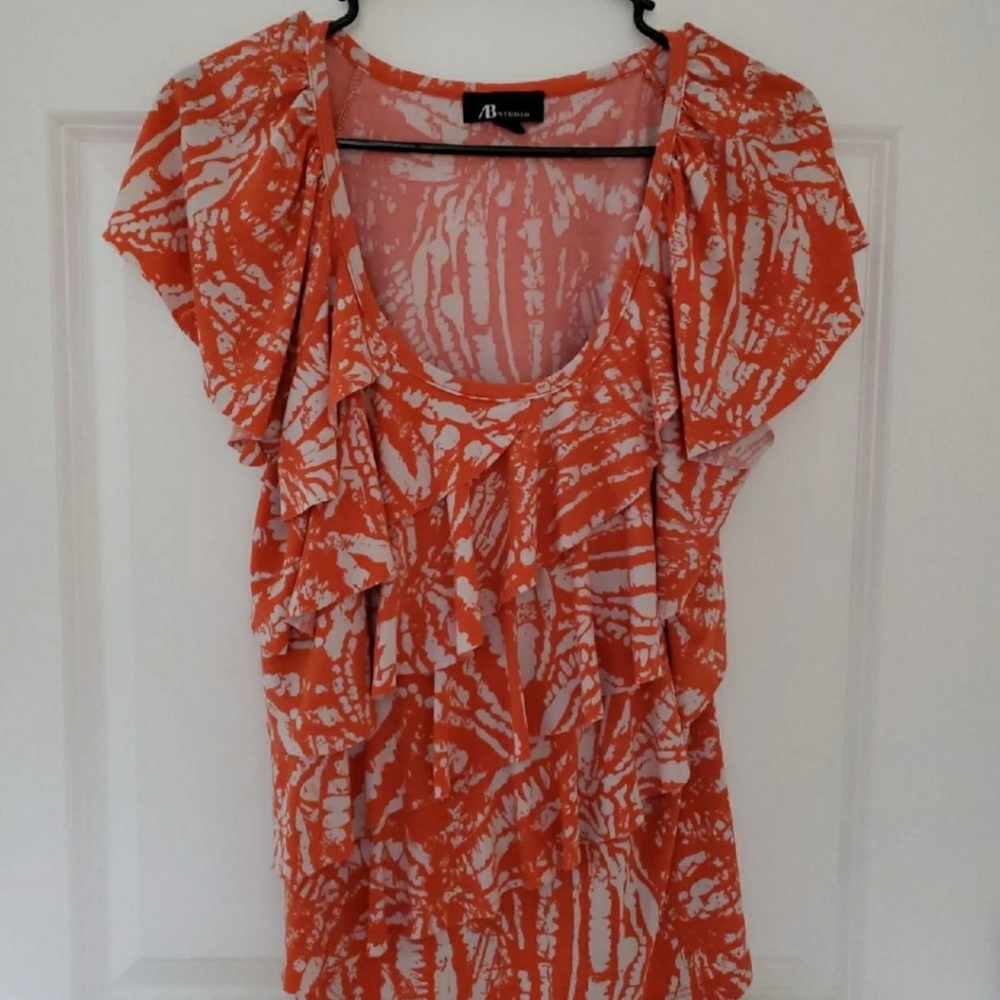 Orange AB Studio blouse
